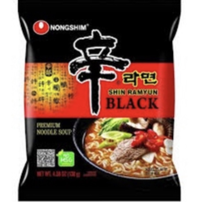 

\\\\\] nongshim black noodle (ready stock)