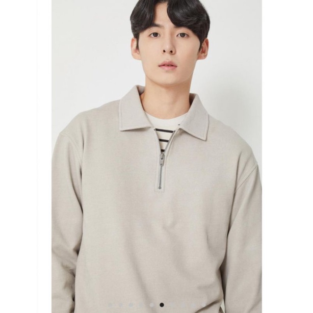 S low half zipper sweatshirt