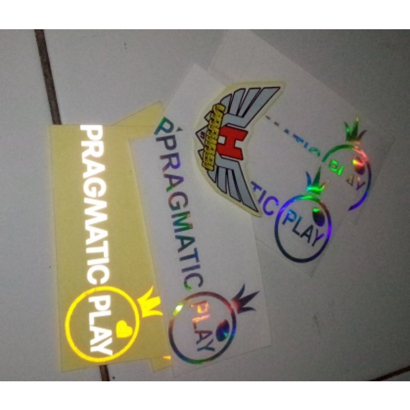 stiker cutting PRAGMATIC PLAY stiker mobil motor