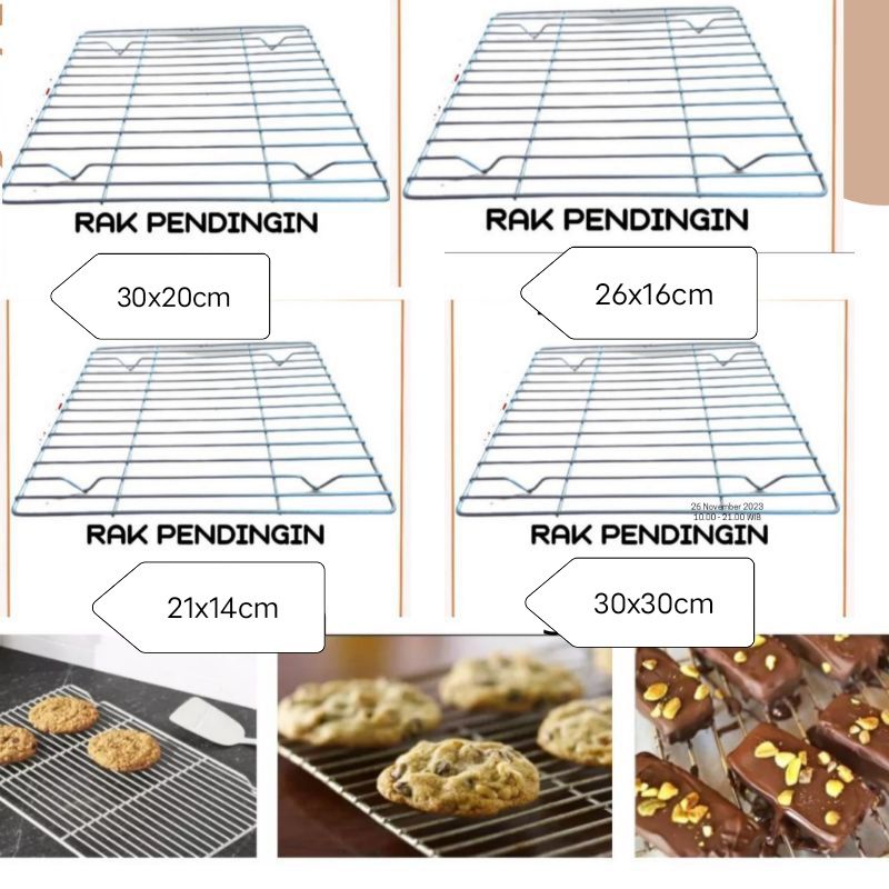 Coolingrak Tatakan Peniris Minyak, Kue Roti gorengan, Ayam Goreng, Bebek Goreng Dan Lain Nya