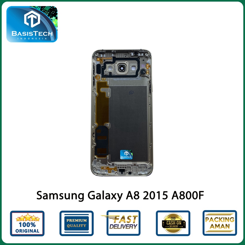 HOUSING CASING SAMSUNG A8 2015 A800F - BASISTECH ORIGINAL QUALITY