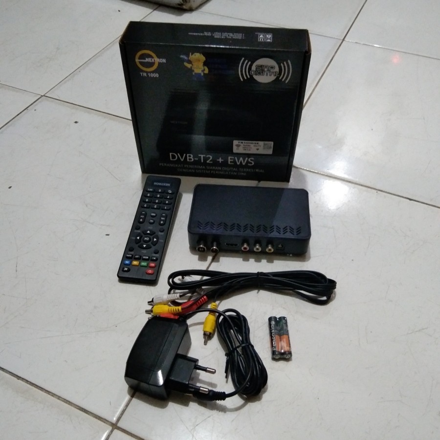 STB SET TOP BOX  DVB- T2 EWS