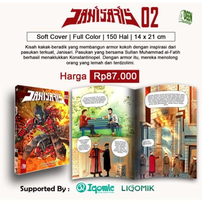 

Komik Janisaris Jilid 2 Superhero Islam Handri Satria Best Seller
