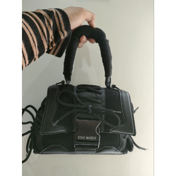 STEVE MADDEN BDIEGO BLACK PRELOVED