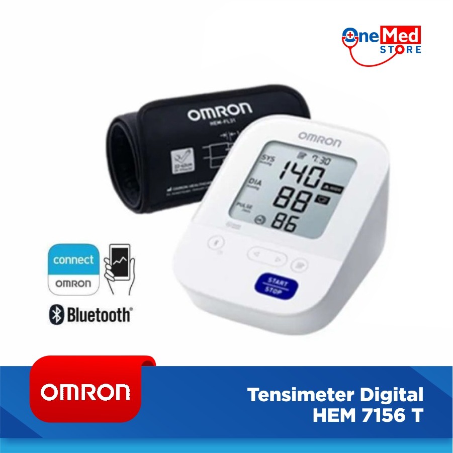 Tensimeter Digital HEM 7156 T Omron Blood Pressure Monitor HEM-7156T OJ