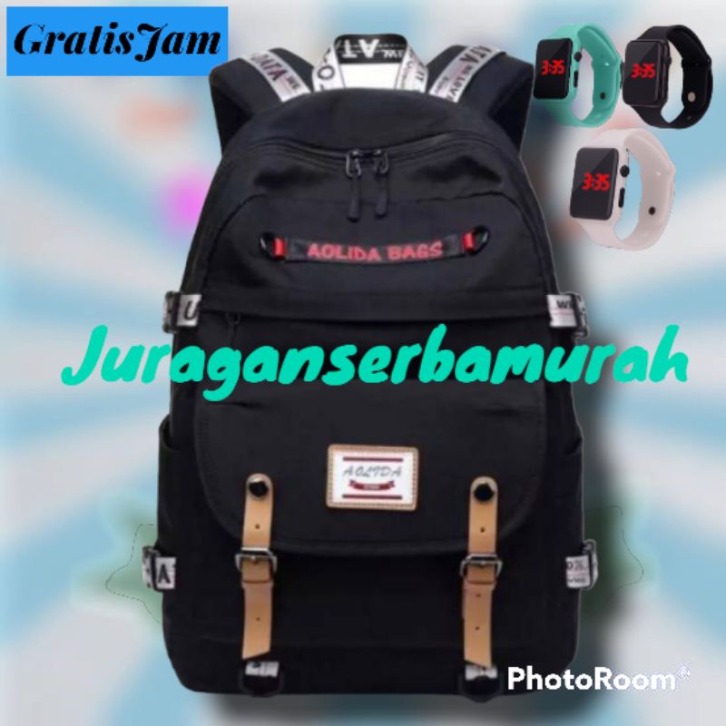 Tas Ransel Sekolah Anak perempuan backpack Korea Murah