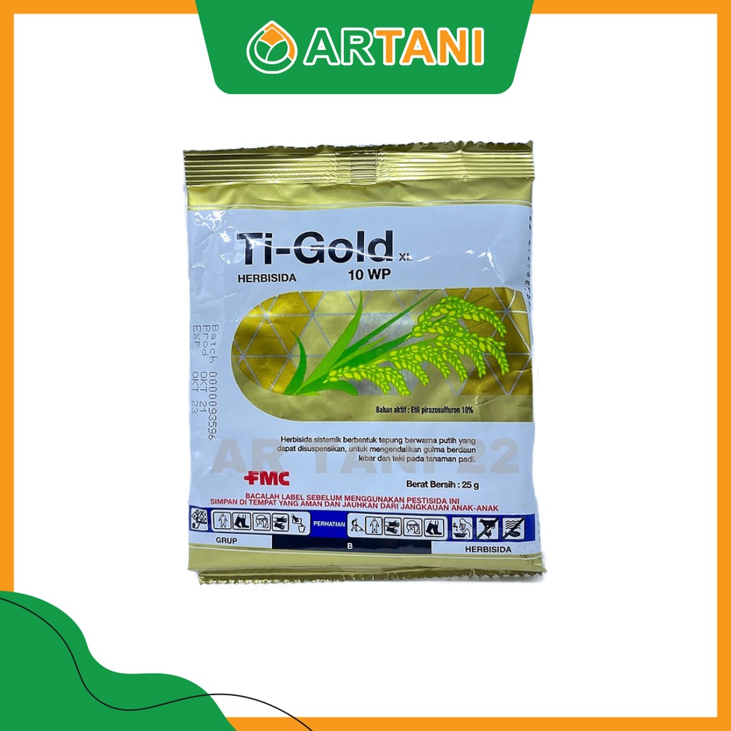 Herbisida TI-GOLD 10 WP 25 Gr