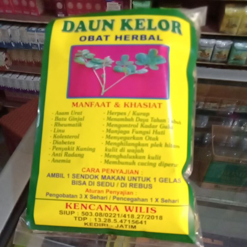 

Jamu rebusan daun KELOR