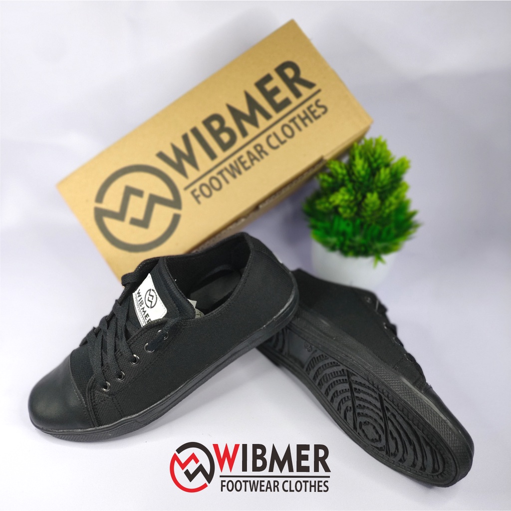 SEPATU SEKOLAH / SEPATU HITAM MURAH / SEPATU LOW HITAM MURAH / SEPATU SNEAKER HITAM POLOS / SEPATU HITAM PENDEK