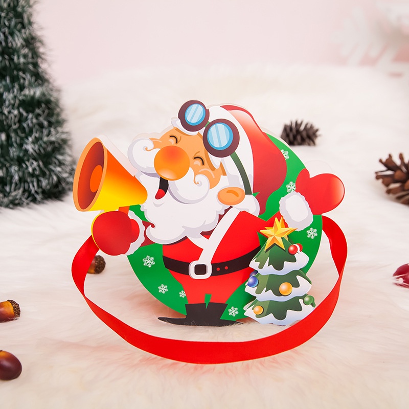 Kedaibutik Hiasan Natal Kertas / Paper Candy Box Decoration Christmas Dekorasi Ornamen Natal - HNK01