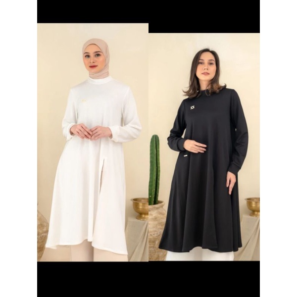 Laluna Midi Dress Wearing Klamby Sale