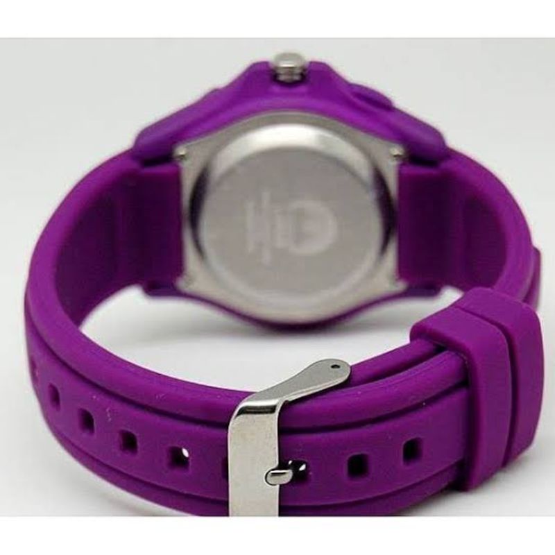 Jam Tangan LORUS R2377JX-9 Purple Strap Jam tangan anak / wanita ungu original