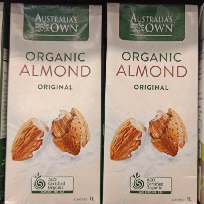 

Australia's own organic almond 1lt