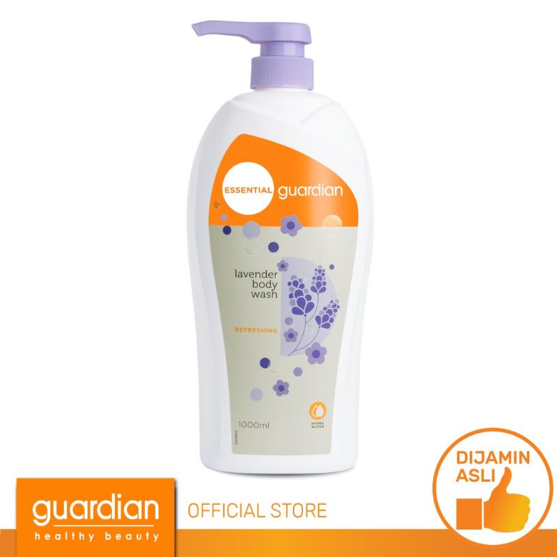 Guardian Essential Milk &amp; Silky Shower Cream 1L 1000ml