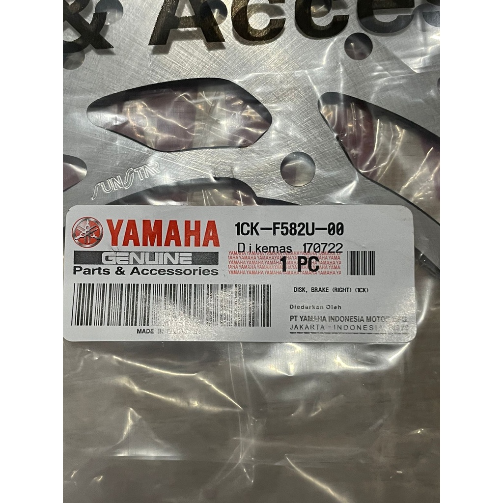 PIRINGAN DISK CAKRAM DEPAN R15 V1,R15 V2,XABRE,MT15