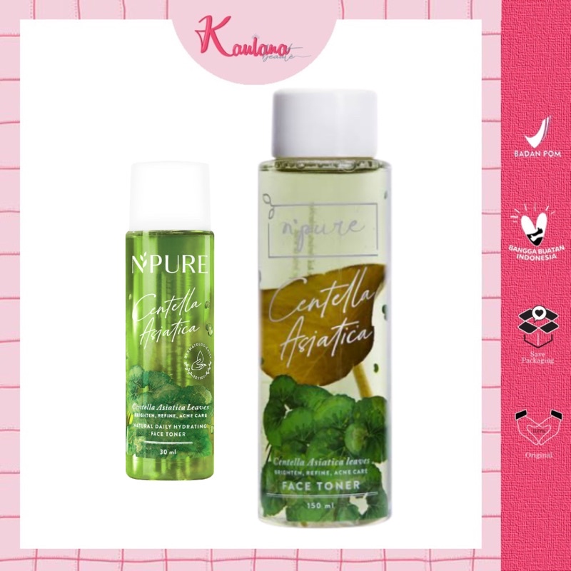 N'pure Centella Asiatica Face Toner 150ml &amp; 30ml