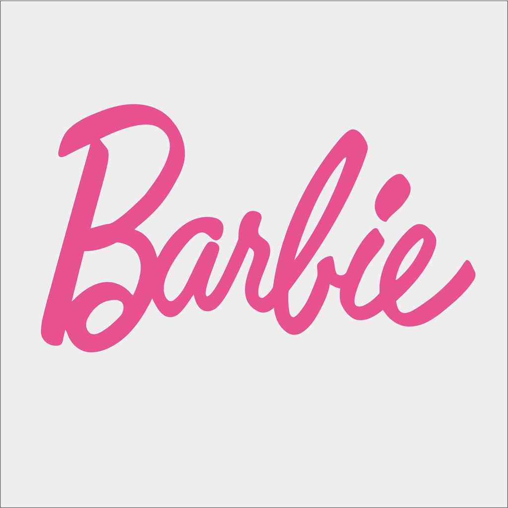 

Cutting Sticker - Stiker Barbie 5x2.5cm