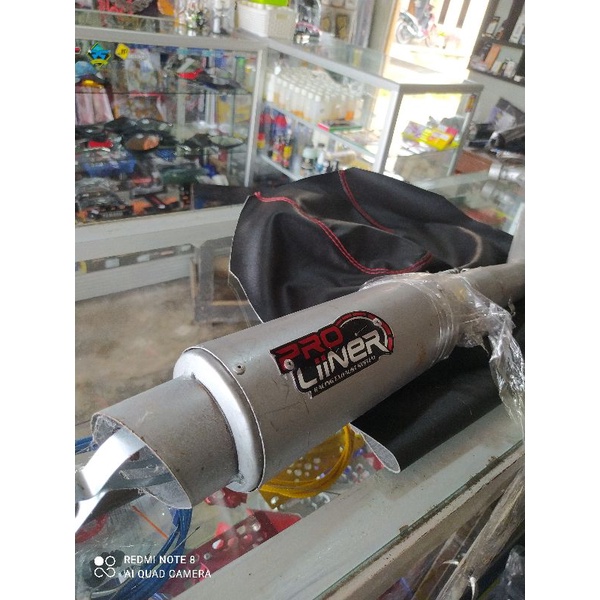 Knalpot racing proliner jupiter z vega