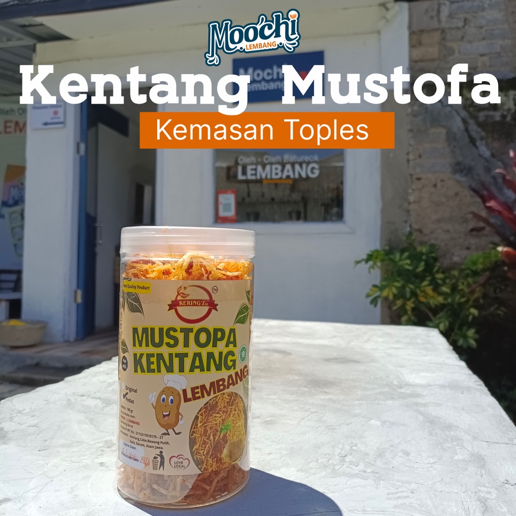 PaHE | 1 Toples Kentang Mustopha dan 1 Box Mochi Lembang | Hampers Bandung | Paket Makanan | Paket Makanan Bandung | Oleh Oleh Bandung | Jajanan Khas