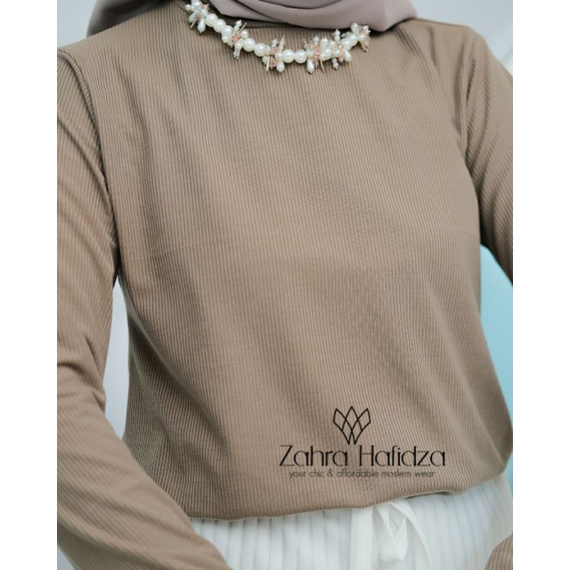 inner rajut khalisa | baju daleman turtlneck soft knit |manset lengan panjang