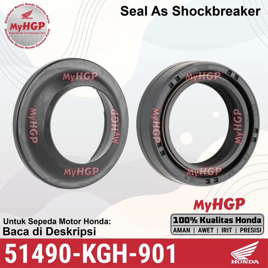 51490 KGH 901 Grosir Seal Shockbreaker - FR Fork Sil Sokbreker 91255-KGH-901 91255KGH901 51490KGH901