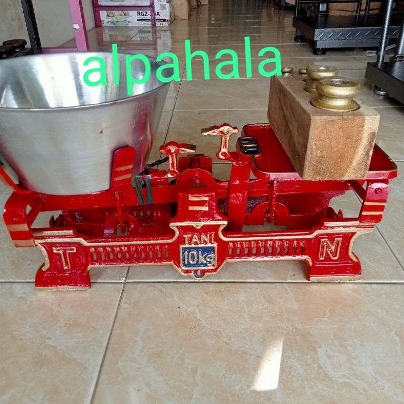 Timbangan Bebek 10Kg Bonus Timbel Set