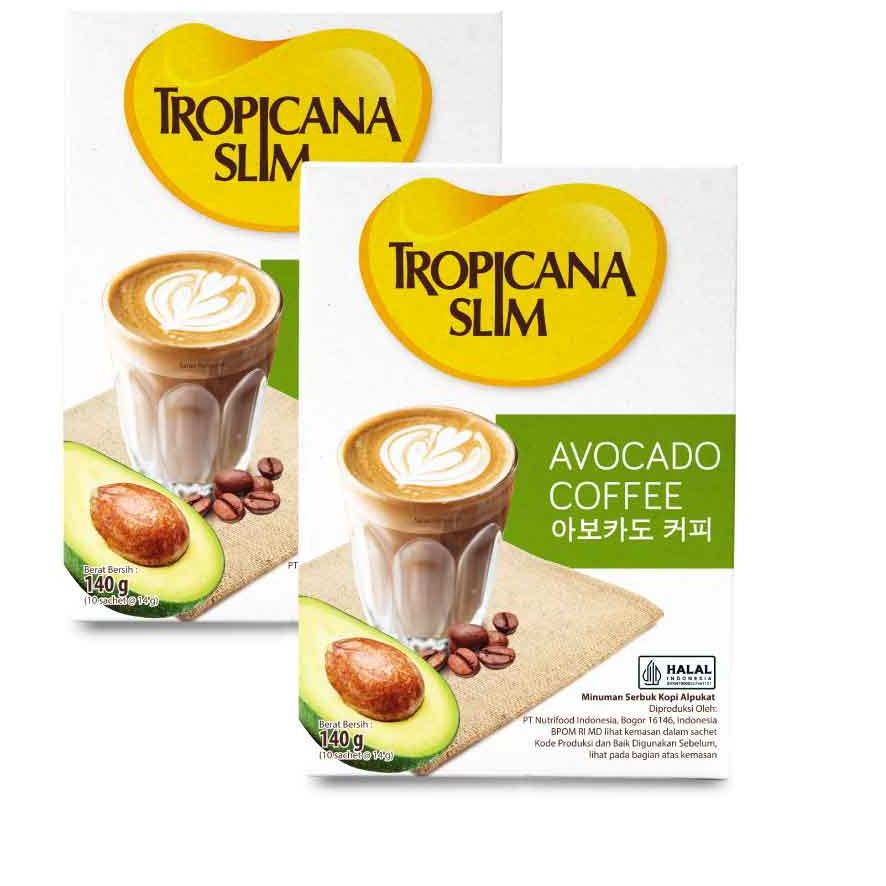 

Jangan Ragu Order BUY 1 GET 1 - Tropicana Slim Avocado Coffee 10 Sachet - Kopi Susu Nikmat Tanpa Gula Pasir!!