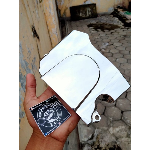 ORI TUTUP GIR DEPAN MEGAPRO HIU LAMA CHROME