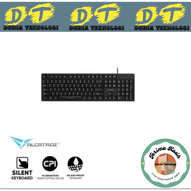 ALCATROZ XPLORER C3300 SILENT KEYBOARD