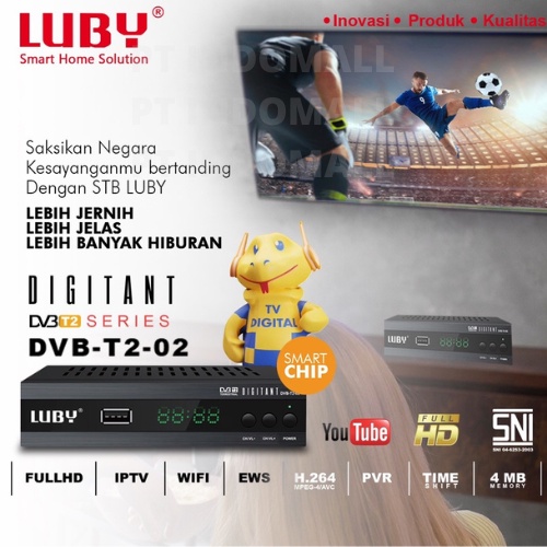 SET TOP BOX LUBY/SET TOP BOX MATRIX/SET TOP BOX DIGITAL RECEIVER/HD