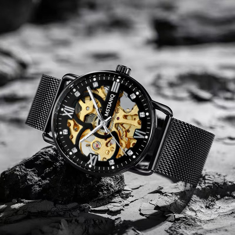 JAM TANGAN PRIA KELAS ATAS SABUK CASUAL MILAN FASHION JM18