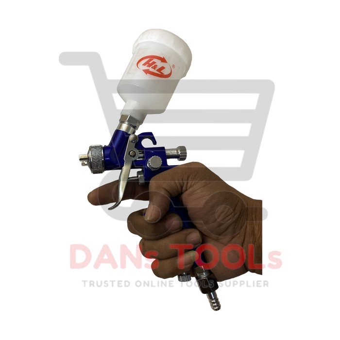 Spray Gun HVLP Mini HVLP Tabung Atas - Sped Cat - Alat Semprotan Cat