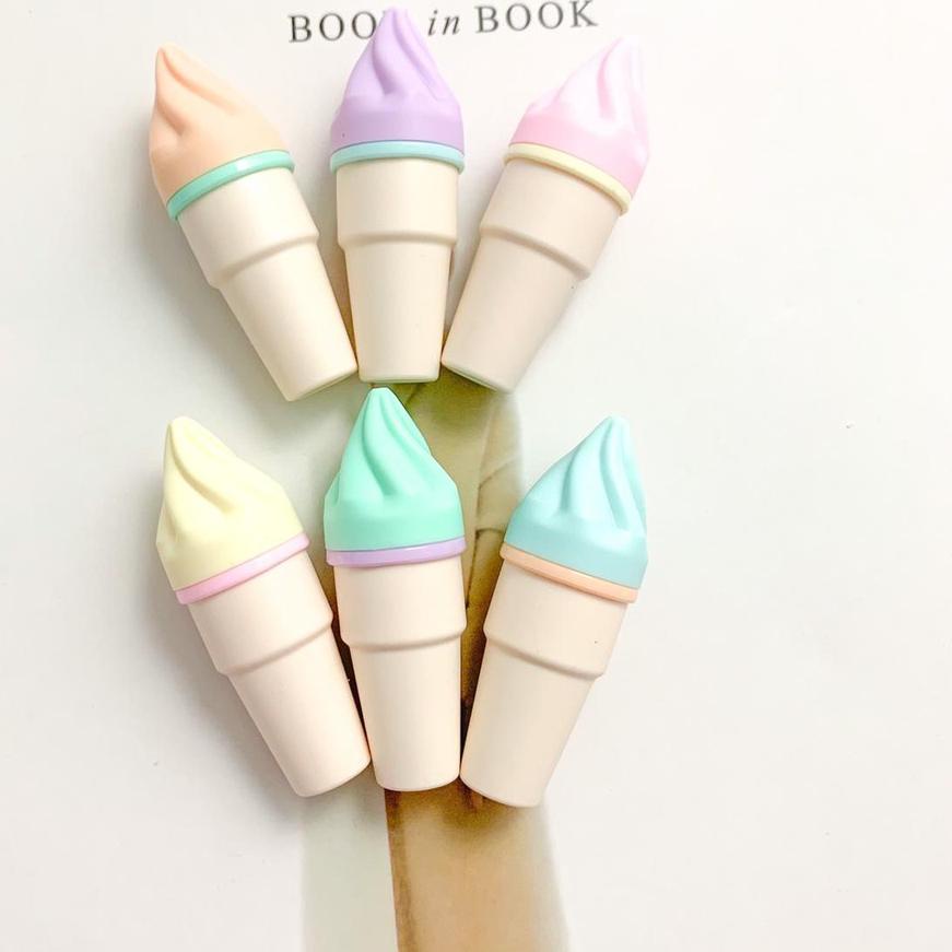 

TERBAIK Stabilo Ice Cream Corn 1 Set Isi 6 Pcs Warna Pastel Murah Bagus Imut Pastel Highlighter Fancy Best Gift Present For Birthday Event Souvenir Alat Tulis Kantor Sekolah Ready Grosir Kado Ulang Tahun READY ...