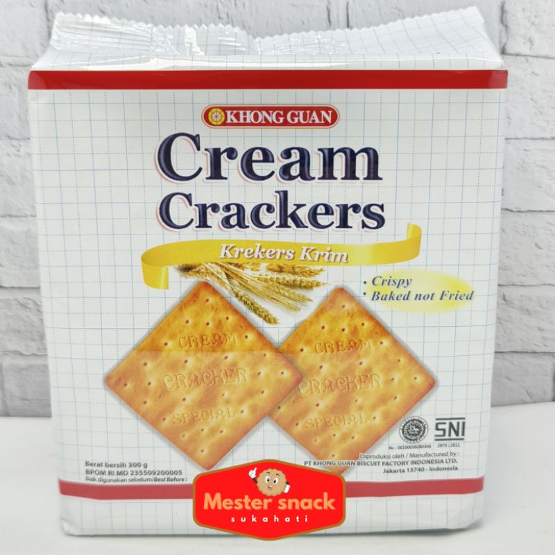 

Khong Guan Cream Crackers 300 gram