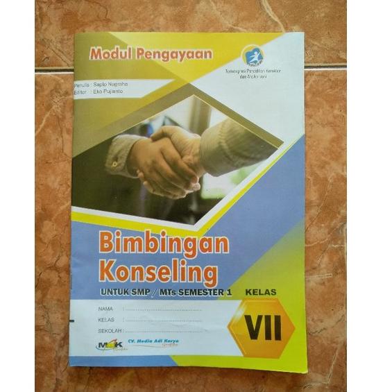

[C-2W ㊛] Buku LKS BK ( Bimbingan Konseling ) SMP / Mts Kelas 7, 8, 9 (Minimal Pembelian 5 pcs)-premium