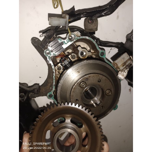 magnet mahnet + spul Vixion old ori bawaan motor
