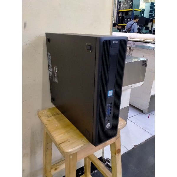 PC HP 240 SFF WORKSTATION I7 6700 RAM 32 GB SSD 521 GB SIAP PAKAI