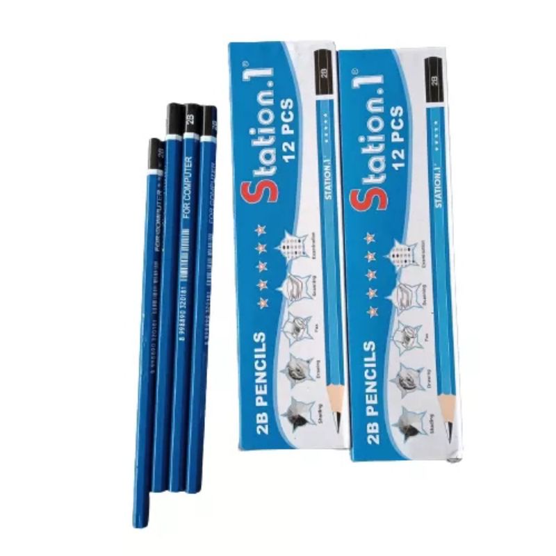 

pensil 2b/pensil kayu/pensil murah/pensil station/pensil raut