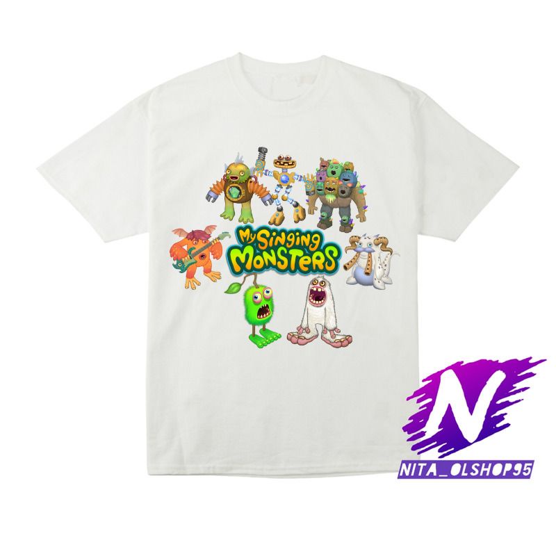 BAJU ANAK KAOS ANAK MY SINGING MONSTERS