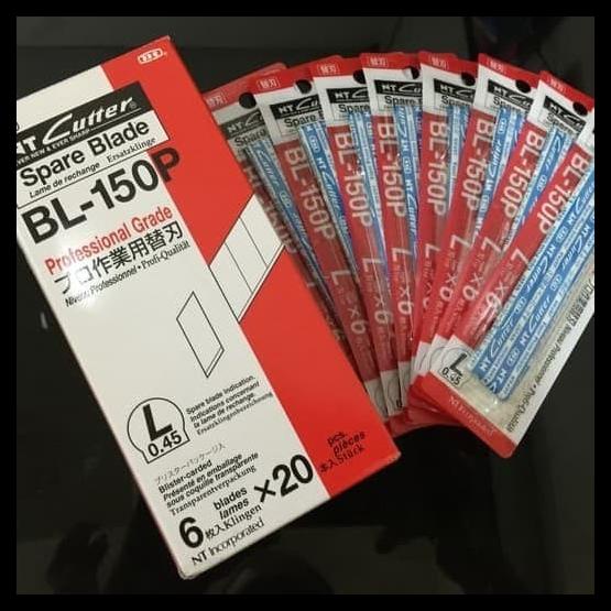 

Cutter Blade Nt Bl150 Original Japan Per Box Isi 20 Pack