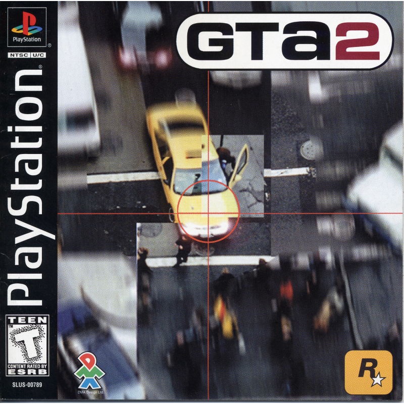 KASET CD GAME PS1: GTA 2