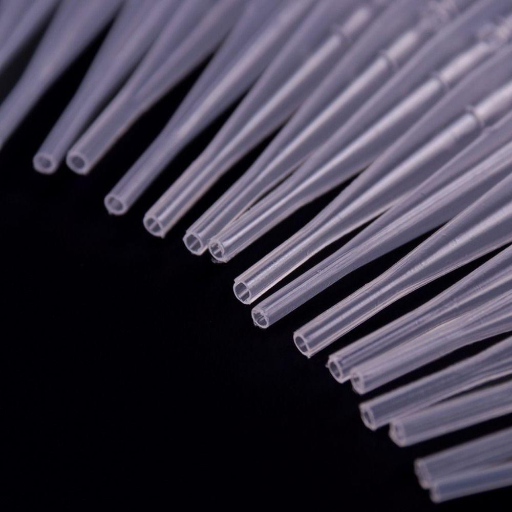 Lanfy Pipet Graduated 100Pcs 1per2 /3 /5/10ML Pipet Mata Kimia Perlengkapan Percobaan Alat Makeup Pipet Laboratorium