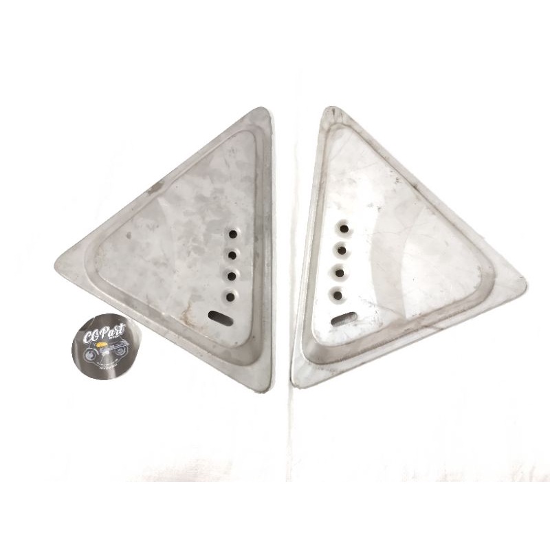 Box Aki Motor Custom Variasi Japstyle Plat Segitiga Lobang