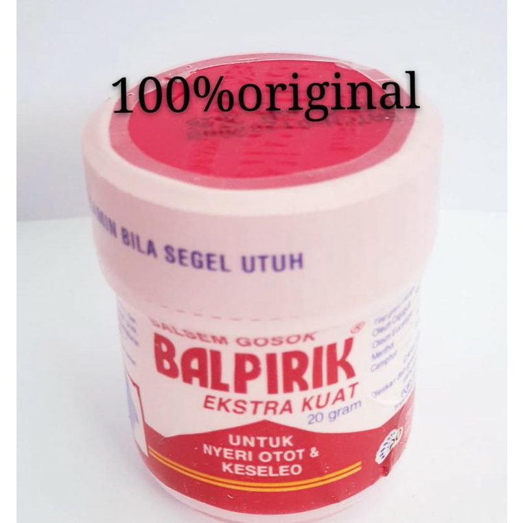 ( JB99 ) BALPIRIK BALSEM GOSOK 20G