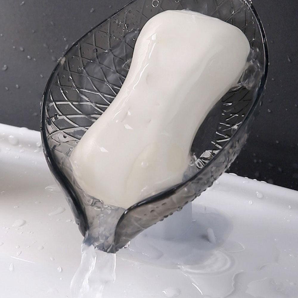 Solighter Rak Sabun Self Adhesive Drain Holder Tanpa Bor Tempat Sabun