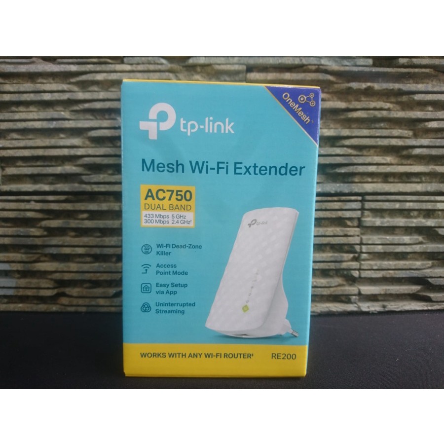 TPLink AC750 Universal WiFi Range Extender TP LINK RE200