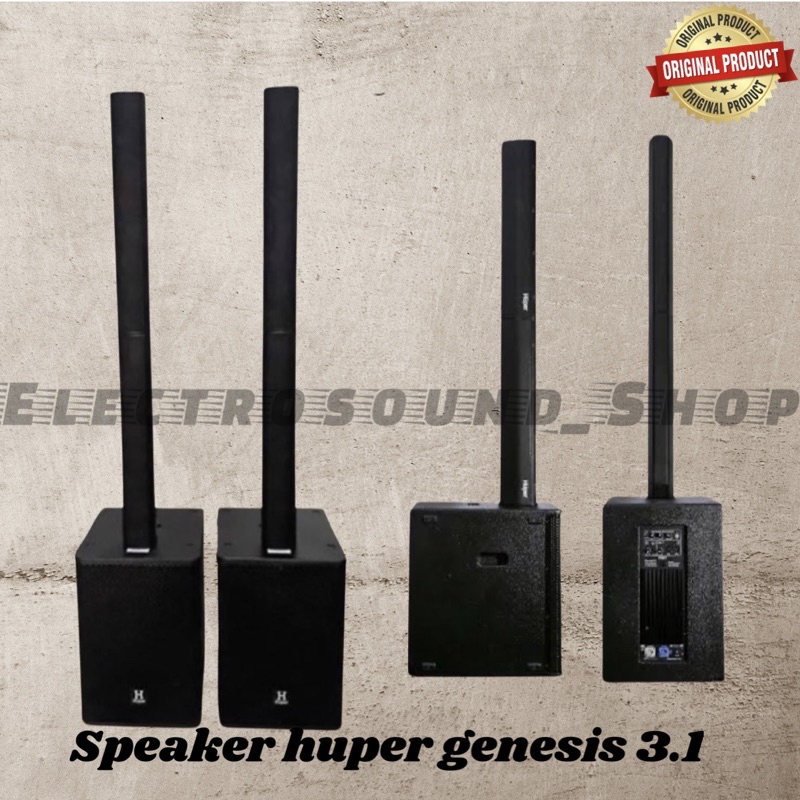 Speaker aktif huper genesis 3.1 / speaker colum huper genesis 3.1