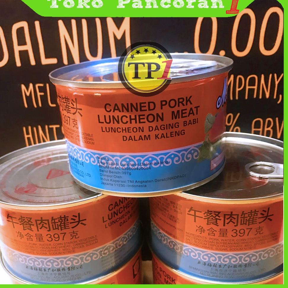 

Produk Terkini.. Maling TTS 397gr Luncheon Pork Meat Ma Ling / Ham Daging Babi Maling NON HALAL 04Z