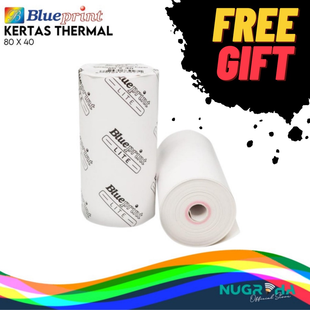 

BLUEPRINT KERTAS THERMAL 80 X 40 1 ROLL