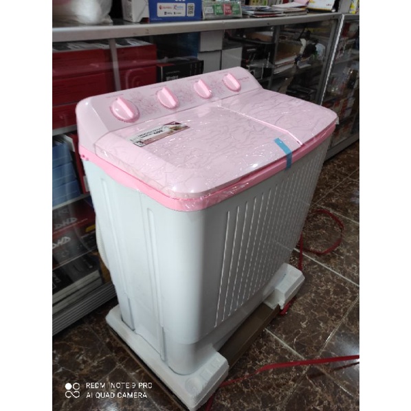 MESIN CUCI POLYTRON 7 KG 2 TABUNG mesin cuci Polytron 7073